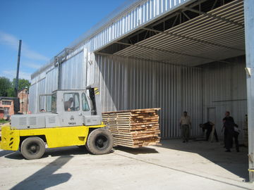 فرن تجفيف الخشب 75 متر مكعب، مجففات الخشب الصناعية المعتمدة CE
